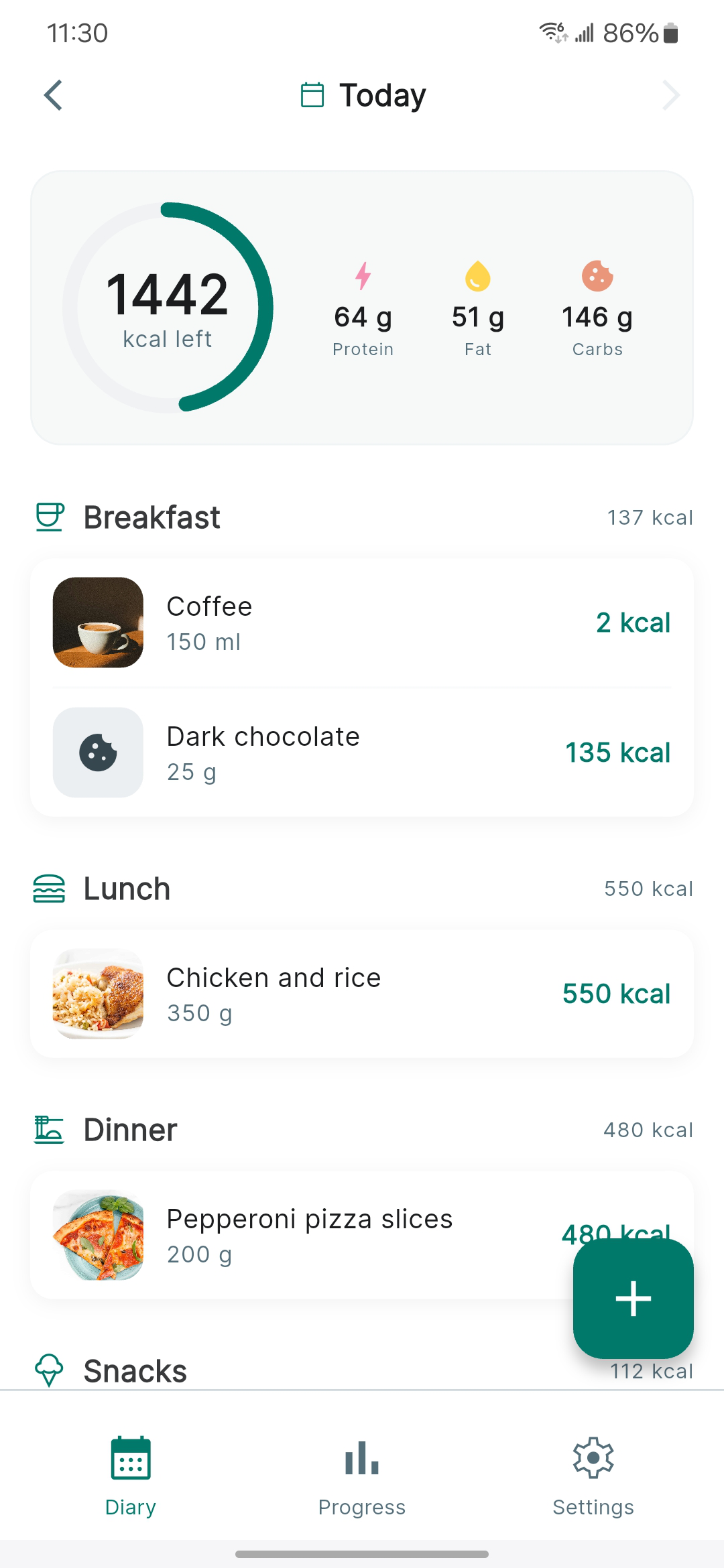Nutriqo App Screenshot